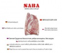 frozen pork belly - product's photo